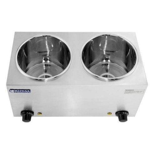 Bemar elektryczny podgrzewacz do zupy 300W 230V 2 x 3.8L Royal Catering Bemar elektryczny podgrzewacz do zupy 300W 230V 2 x 3.8L Royal Catering