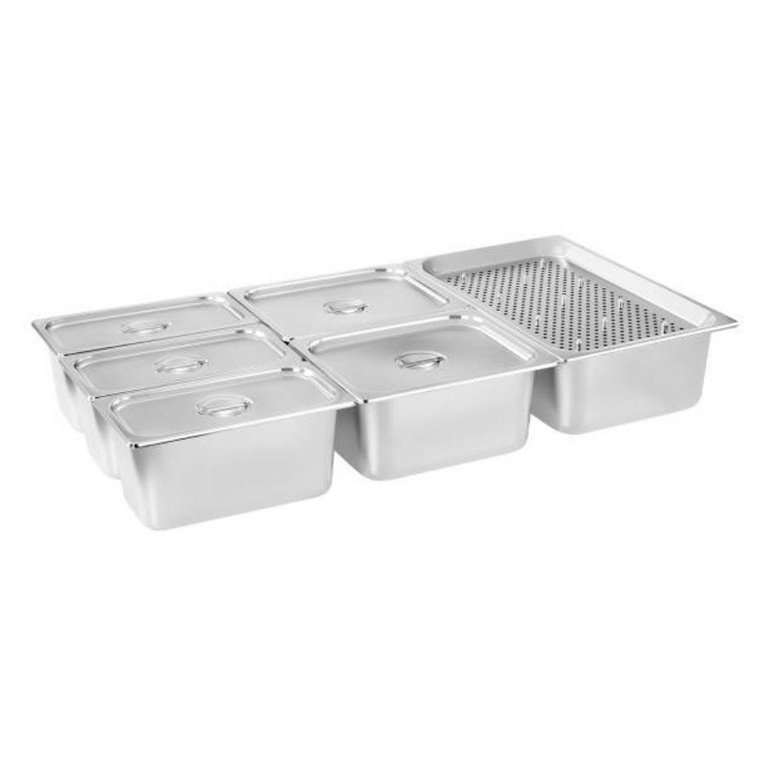 Bemar wodny podgrzewacz wolnostojący z kranem 6 x GN 150mm 55L Royal Catering Royal Catering Bemar wodny podgrzewacz wolnostojący z kranem 6 x GN 150mm 55L Royal Catering Royal Catering