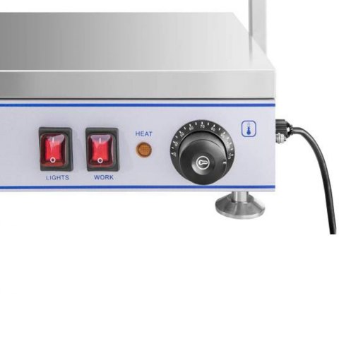 Elektryczna płyta taca grzewcza kompaktowa 2 lampy halogenowe 1100W 230V Royal Catering Elektryczna płyta taca grzewcza kompaktowa 2 lampy halogenowe 1100W 230V Royal Catering