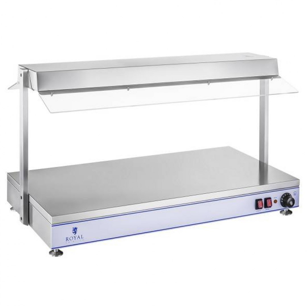 Elektryczna płyta taca grzewcza kompaktowa 4 lampy halogenowe 2000W 230V Royal Catering Elektryczna płyta taca grzewcza kompaktowa 4 lampy halogenowe 2000W 230V Royal Catering