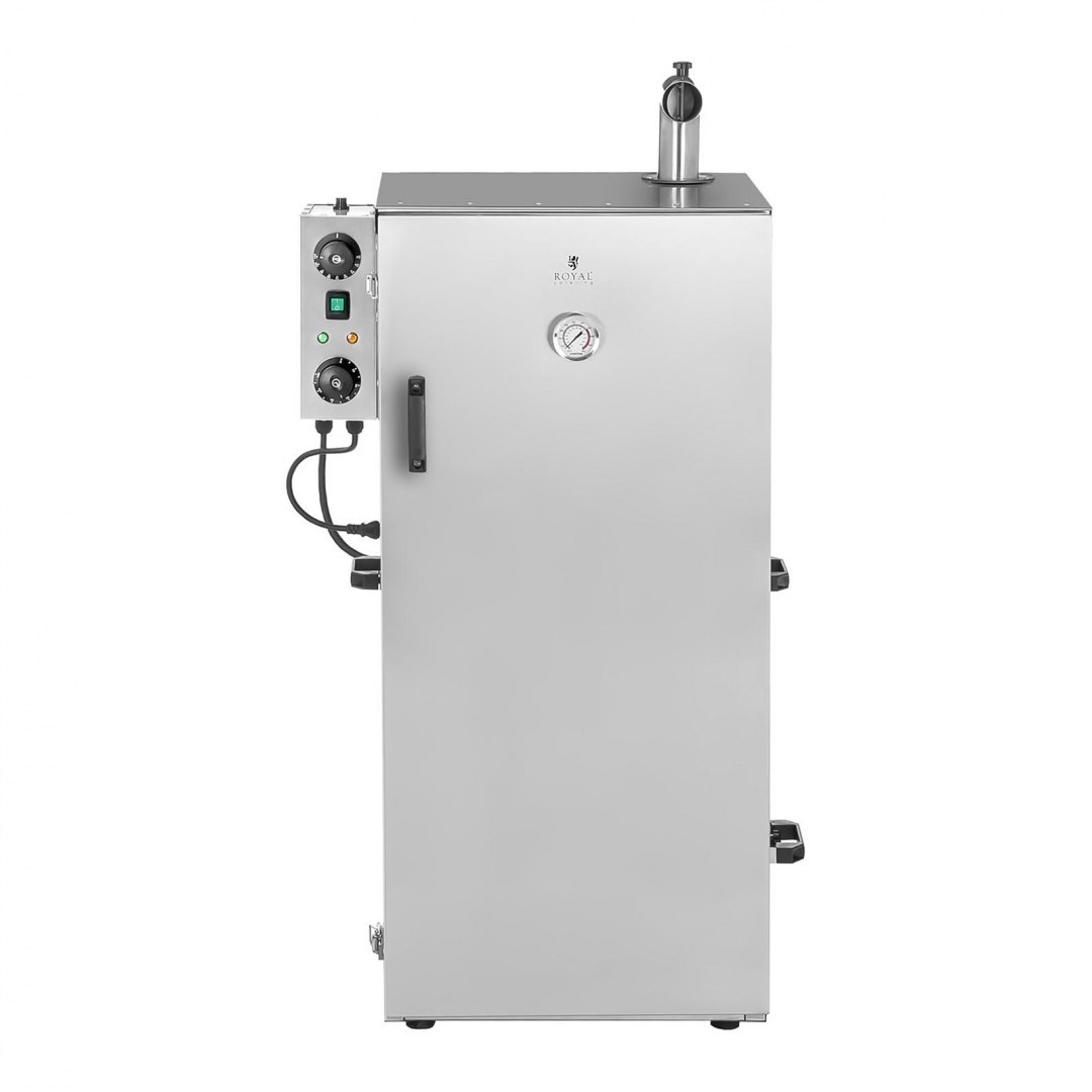 Piec do wędzenia wędzarnia elektryczna na wiórki zrębki 4 ruszty 70L 1000W Royal Catering Royal Catering Piec do wędzenia wędzarnia elektryczna na wiórki zrębki 4 ruszty 70L 1000W Royal Catering Royal Catering
