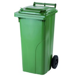 Pojemnik kubeł na odpady i śmieci ATESTY Europlast Austria - zielony 120L Europlast Austria