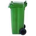 Pojemnik kubeł na odpady i śmieci ATESTY Europlast Austria - zielony 120L Europlast Austria