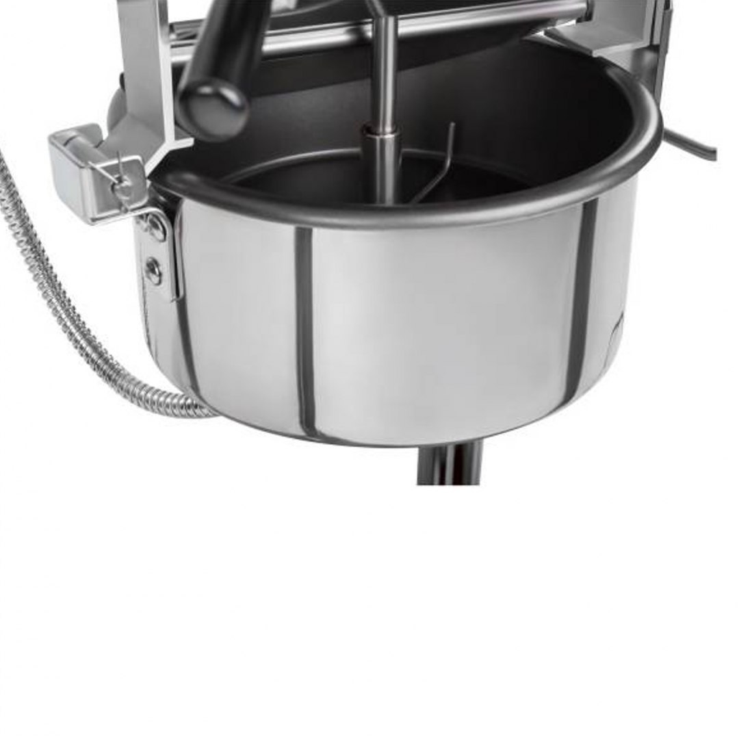 Profesjonalna wydajna maszyna do popcornu mobilna na wózku 230V 1.6kW czerwona Royal Catering Profesjonalna wydajna maszyna do popcornu mobilna na wózku 230V 1.6kW czerwona Royal Catering