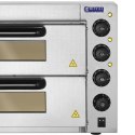 Profesjonalny piec do pizzy podwójny 2 x 40cm 3000W 230V Royal Catering Royal Catering