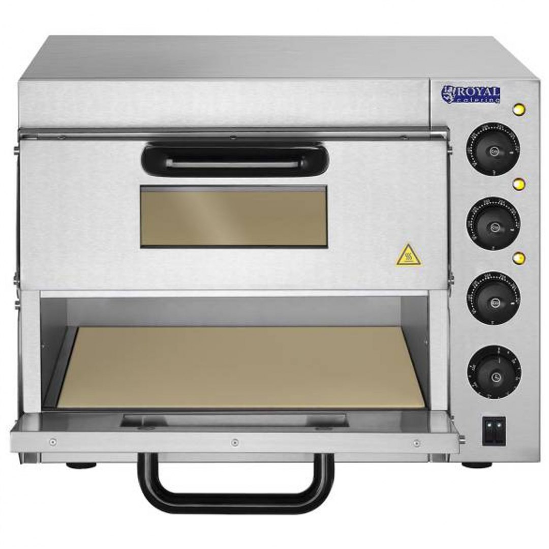 Profesjonalny piec do pizzy podwójny 2 x 40cm 3000W 230V Royal Catering Royal Catering Profesjonalny piec do pizzy podwójny 2 x 40cm 3000W 230V Royal Catering Royal Catering