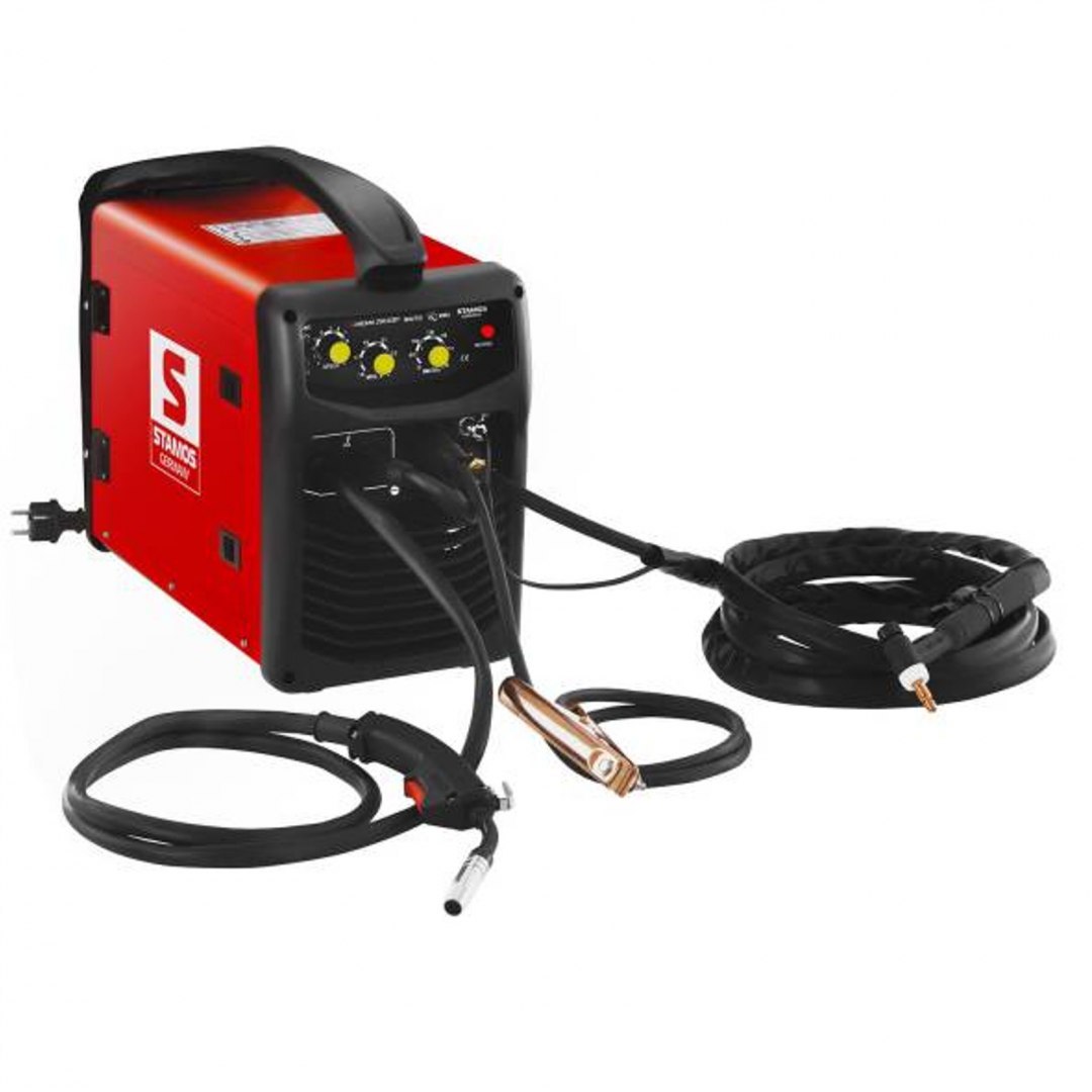 Spawarka półautomat spawalniczy migomat TIG MIG/MAG MMA 250A IGBT Stamos Germany + drut 5kg Stamos Germany Spawarka półautomat spawalniczy migomat TIG MIG/MAG MMA 250A IGBT Stamos Germany + drut 5kg Stamos Germany