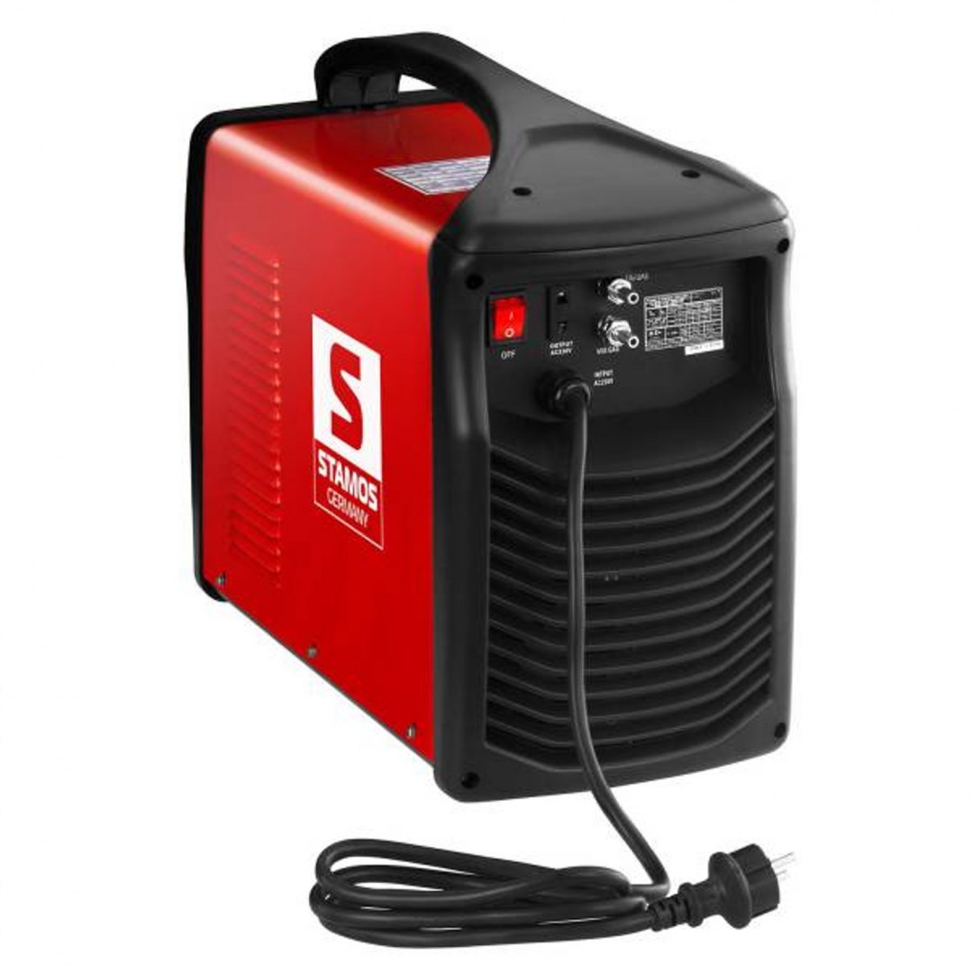 Spawarka półautomat spawalniczy migomat TIG MIG/MAG MMA 250A IGBT Stamos Germany + drut 5kg Stamos Germany Spawarka półautomat spawalniczy migomat TIG MIG/MAG MMA 250A IGBT Stamos Germany + drut 5kg Stamos Germany