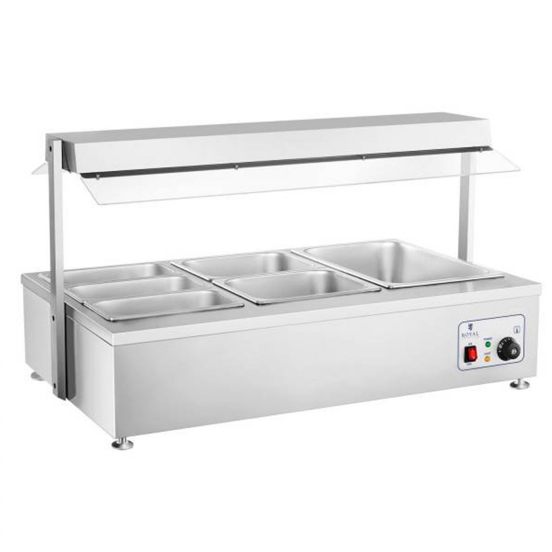 Suchy bemar podgrzewacz bez wody wolnostojący 6 x GN 150mm 55L Royal Catering Royal Catering Suchy bemar podgrzewacz bez wody wolnostojący 6 x GN 150mm 55L Royal Catering Royal Catering
