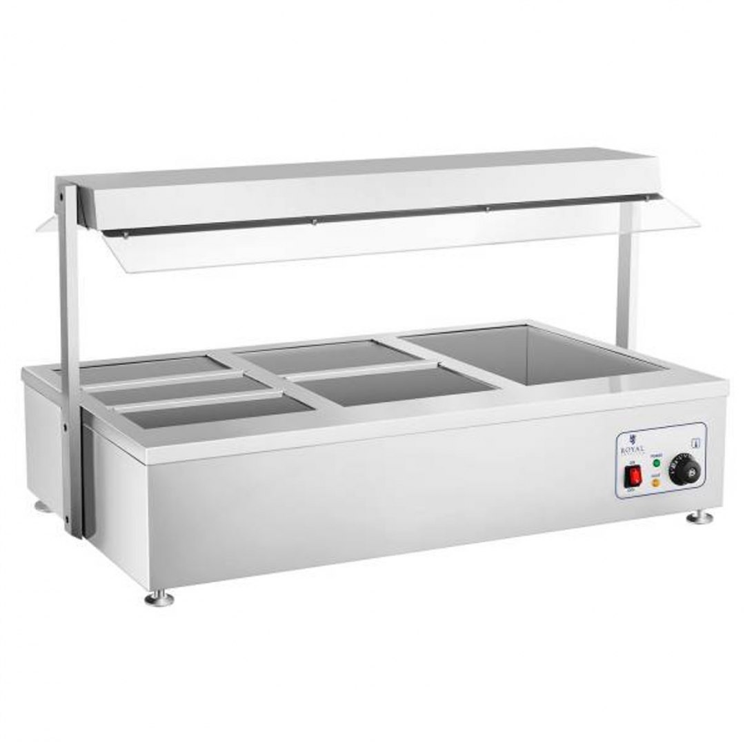 Suchy bemar podgrzewacz bez wody wolnostojący 6 x GN 150mm 55L Royal Catering Royal Catering Suchy bemar podgrzewacz bez wody wolnostojący 6 x GN 150mm 55L Royal Catering Royal Catering