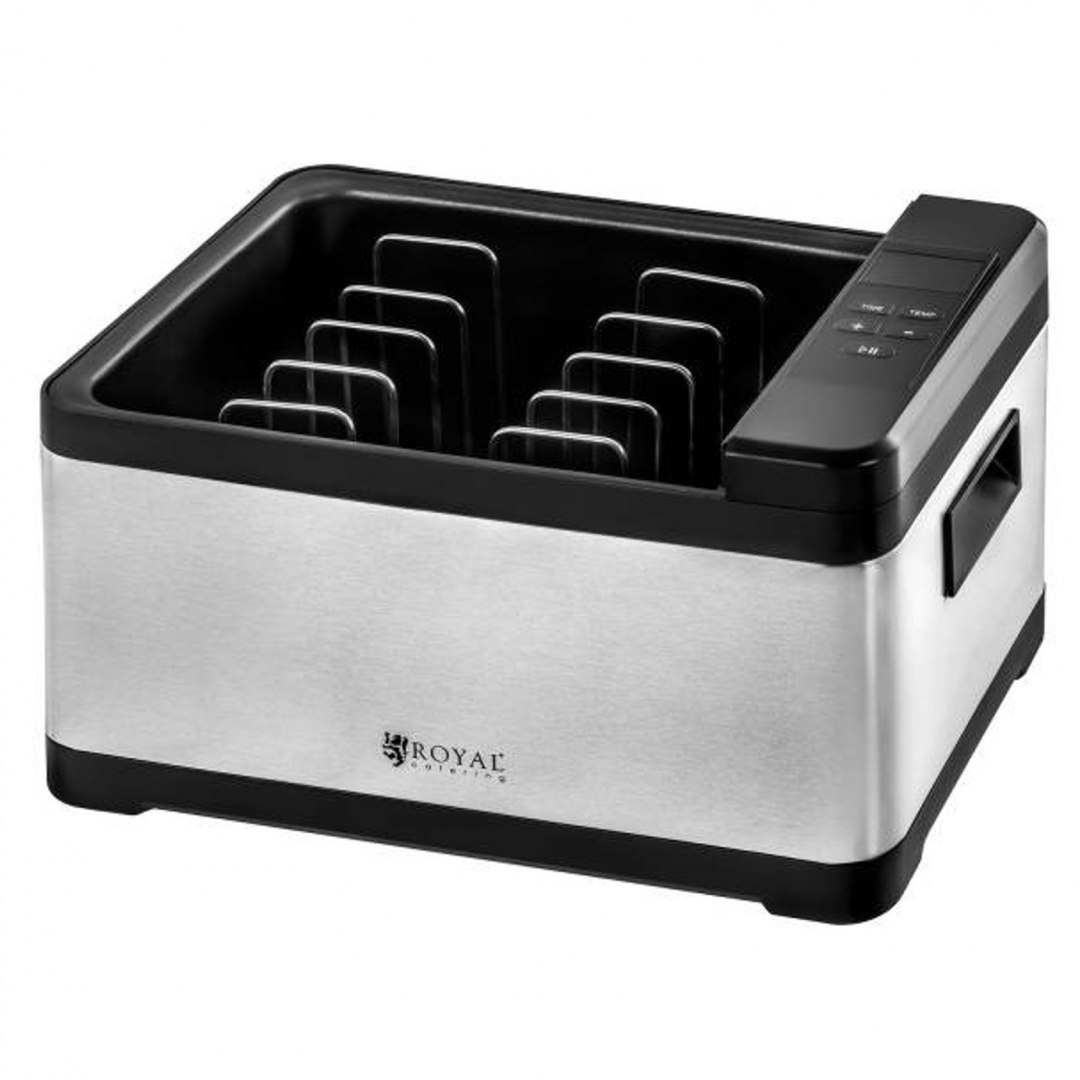 Urządzenie kuchenka do gotowania w niskich temperaturach Sous Vide 8L 800W 230V Royal Catering Royal Catering Urządzenie kuchenka do gotowania w niskich temperaturach Sous Vide 8L 800W 230V Royal Catering Royal Catering