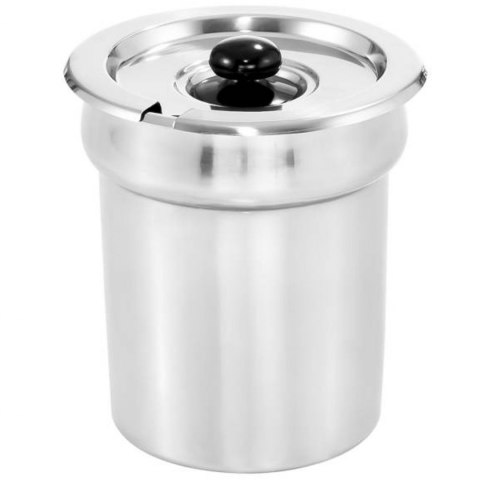 Wkład garnek z pokrywką stalowy do bemaru podgrzewacza do zupy 3.8L Royal Catering Wkład garnek z pokrywką stalowy do bemaru podgrzewacza do zupy 3.8L Royal Catering