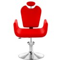 Wygodny fotel fryzjerski barberski obrotowy LIVORNO Physa czerwony Physa
