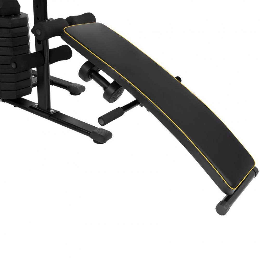 Atlas do ćwiczeń wielofunkcyjny domowa siłownia 7- stanowisk do 120 kg GYMREX Atlas do ćwiczeń wielofunkcyjny domowa siłownia 7- stanowisk do 120 kg GYMREX