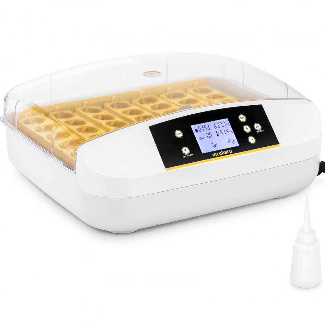 Inkubator wylęgarka klujnik do 42 jaj kurzych 90 W + owoskop Incubato