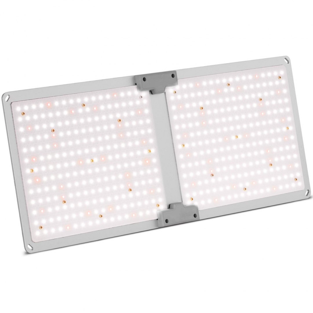 Lampa do uprawy wzrostu roślin pełne spektrum 60 x 24 cm 468 LED 2000 W srebrna Hillvert Lampa do uprawy wzrostu roślin pełne spektrum 60 x 24 cm 468 LED 2000 W srebrna Hillvert