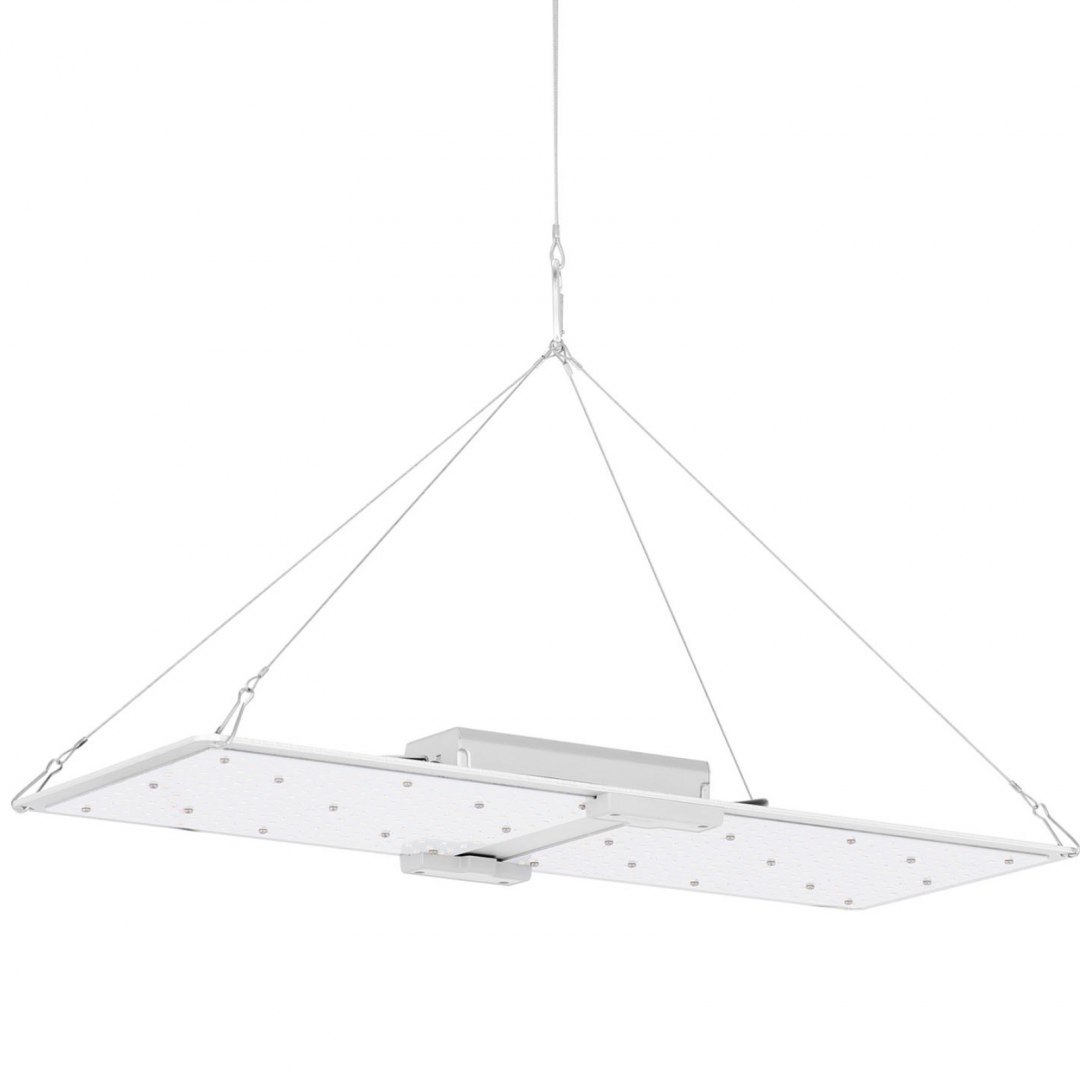 Lampa do uprawy wzrostu roślin pełne spektrum 60 x 24 cm 468 LED 2000 W srebrna Hillvert Lampa do uprawy wzrostu roślin pełne spektrum 60 x 24 cm 468 LED 2000 W srebrna Hillvert