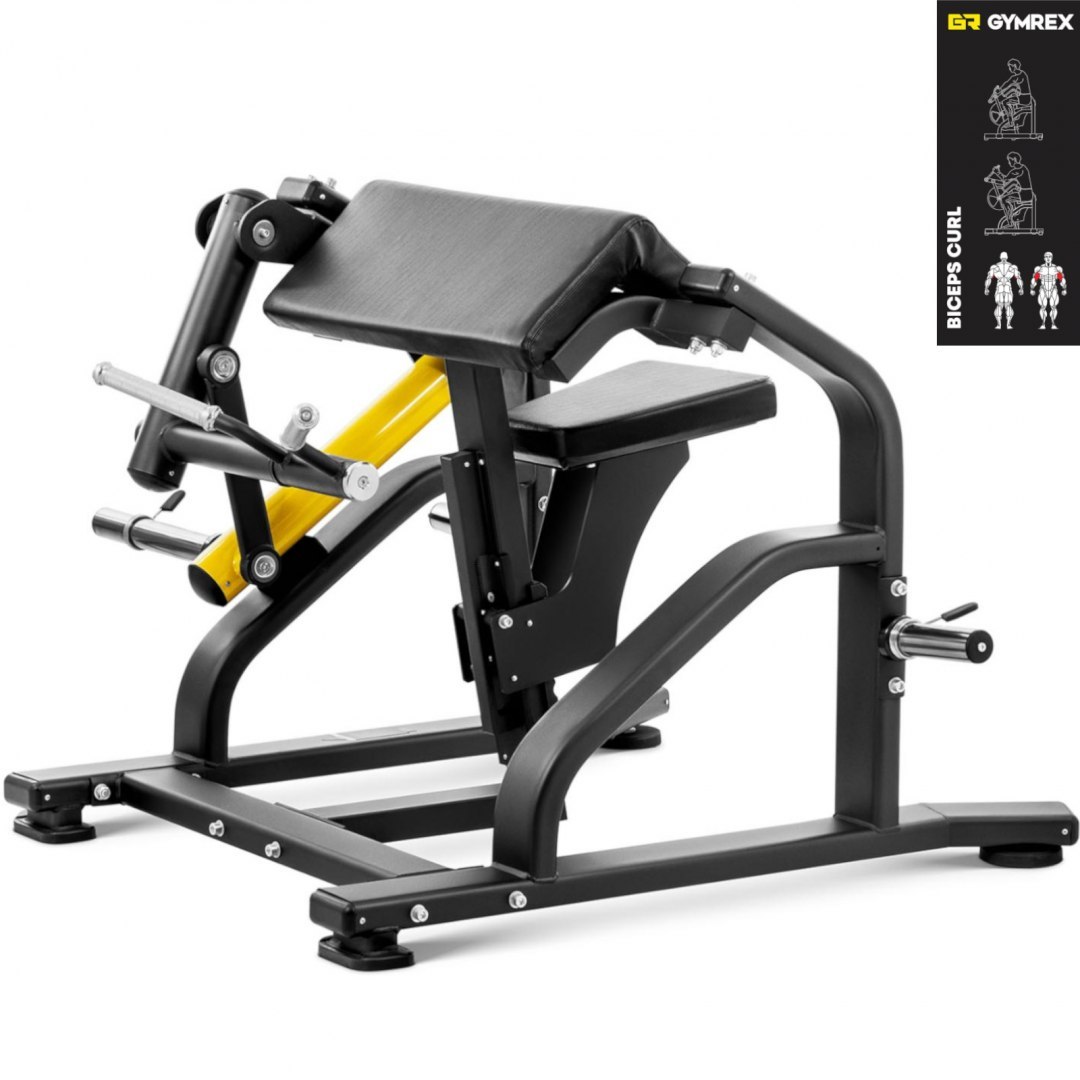 Maszyna urządzenie do treningu bicepsów na wolny ciężar BICEPS CURL GYMREX Maszyna urządzenie do treningu bicepsów na wolny ciężar BICEPS CURL GYMREX