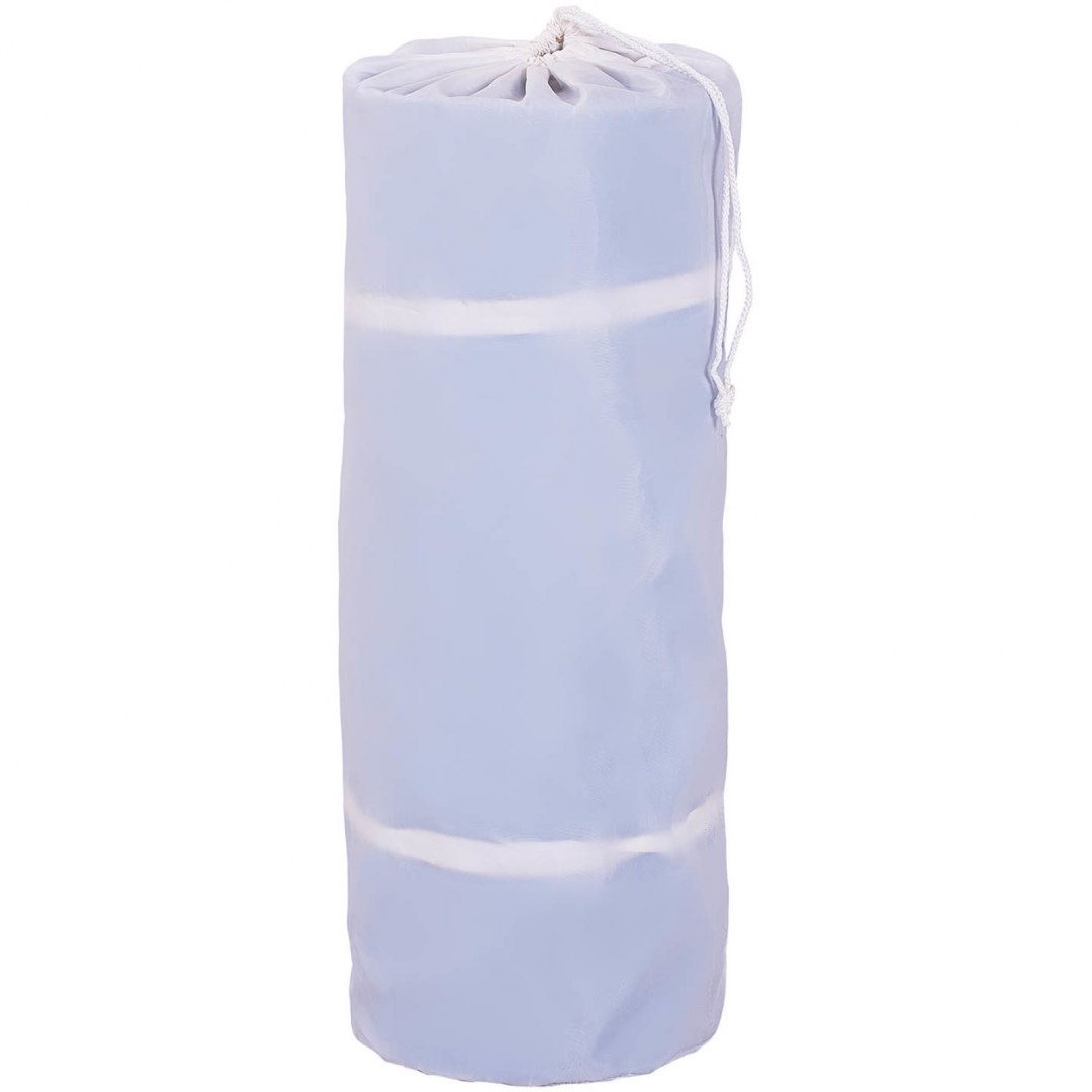 Mata materac ścieżka gimnastyczna akrobatyczna nadmuchiwana 400 x 100 x 20 cm niebiesko-biała GYMREX Mata materac ścieżka gimnastyczna akrobatyczna nadmuchiwana 400 x 100 x 20 cm niebiesko-biała GYMREX