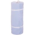 Mata materac ścieżka gimnastyczna akrobatyczna nadmuchiwana 500 x 100 x 20 cm niebiesko-biała GYMREX
