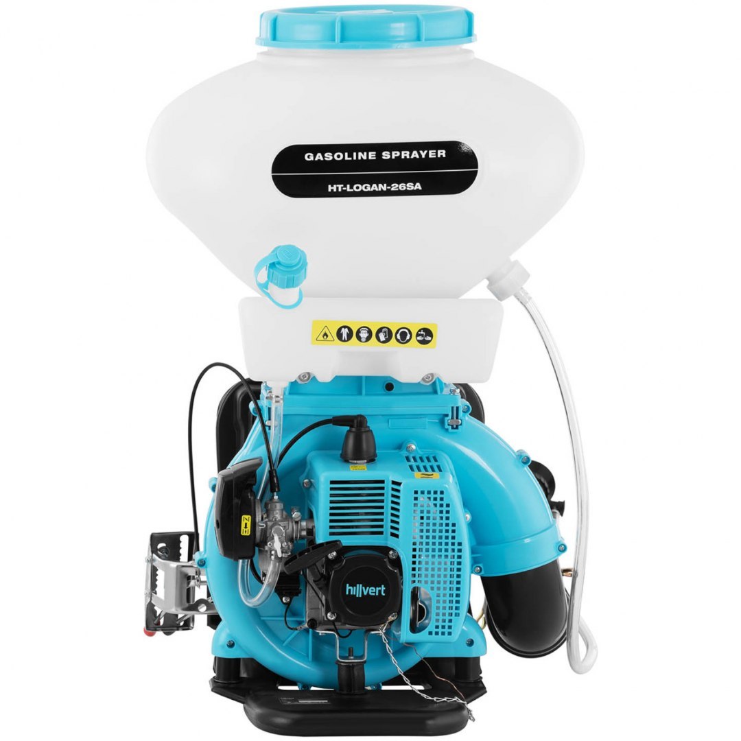 Opryskiwacz plecakowy spalinowy do ogrodu 26 l 2130 W Hillvert Opryskiwacz plecakowy spalinowy do ogrodu 26 l 2130 W Hillvert
