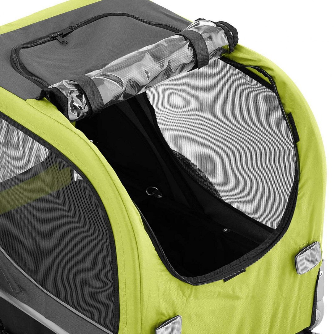 Przyczepka rowerowa transportowa dla psów zwierząt do 20 kg + plandeka UNIPRODO Przyczepka rowerowa transportowa dla psów zwierząt do 20 kg + plandeka UNIPRODO