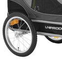 Przyczepka rowerowa transportowa dla psów zwierząt do 20 kg + plandeka UNIPRODO