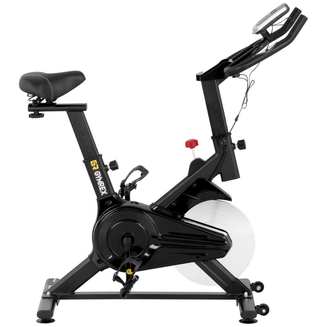 Rower rowerek stacjonarny spinningowy treningowy do 100 kg - koło zamachowe 6 kg GYMREX Rower rowerek stacjonarny spinningowy treningowy do 100 kg - koło zamachowe 6 kg GYMREX
