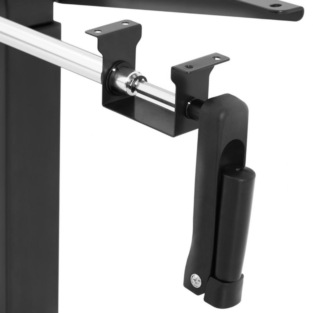 Stelaż rama biurka z ręczną regulacją wysokości 73-124 cm do 70 kg CZARNY FROMM&STARCK Stelaż rama biurka z ręczną regulacją wysokości 73-124 cm do 70 kg CZARNY FROMM&STARCK