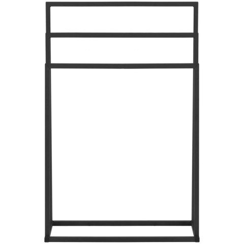 Stojak wieszak na 3 ręczniki wolnostojący podłogowy STAL 55 x 21.5 x 84 cm ciemnoszary Physa Stojak wieszak na 3 ręczniki wolnostojący podłogowy STAL 55 x 21.5 x 84 cm ciemnoszary Physa