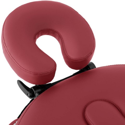 Stół łóżko do masażu przenośne składane z drewnianym stelażem Colmar Red do 227 kg czerwone Physa Stół łóżko do masażu przenośne składane z drewnianym stelażem Colmar Red do 227 kg czerwone Physa