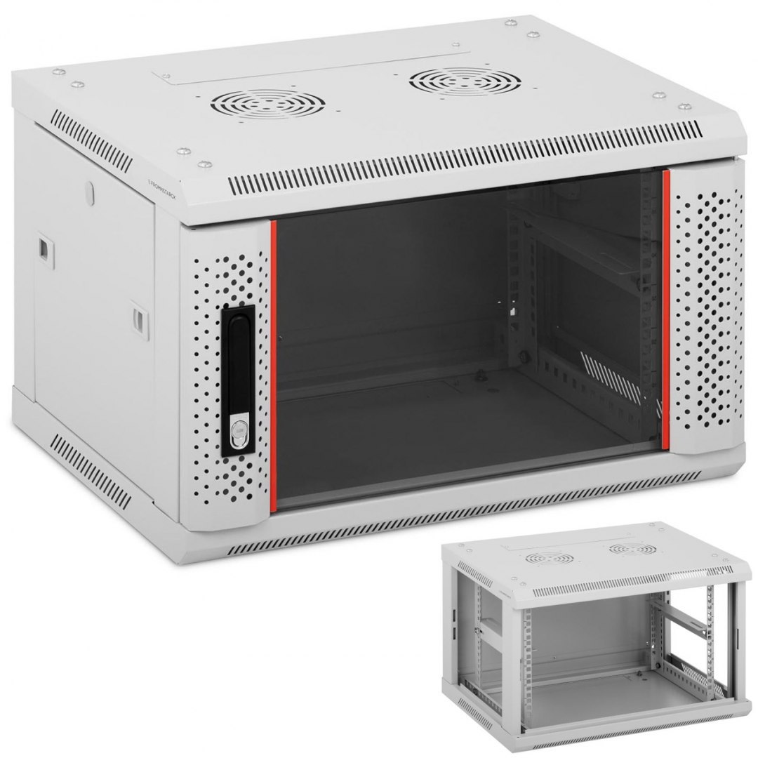Szafa RACK serwerowa instalacyjna wisząca 19'' 6U IP20 do 60 kg 60x46x37 cm FROMM&STARCK Szafa RACK serwerowa instalacyjna wisząca 19'' 6U IP20 do 60 kg 60x46x37 cm FROMM&STARCK