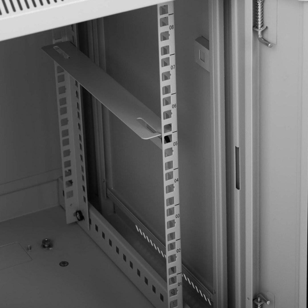 Szafa RACK serwerowa instalacyjna wisząca 19'' 9U IP20 do 75 kg 60x45x50.4 cm FROMM&STARCK Szafa RACK serwerowa instalacyjna wisząca 19'' 9U IP20 do 75 kg 60x45x50.4 cm FROMM&STARCK