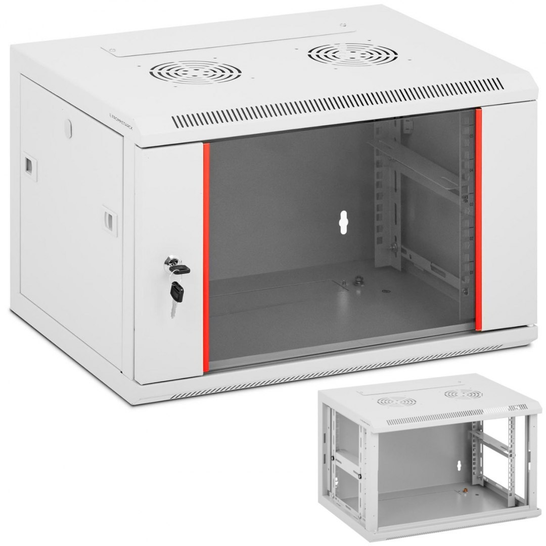 Szafa RACK serwerowa krosownicza wisząca 19'' 6U IP20 do 75 kg 54x40x35 cm FROMM&STARCK Szafa RACK serwerowa krosownicza wisząca 19'' 6U IP20 do 75 kg 54x40x35 cm FROMM&STARCK