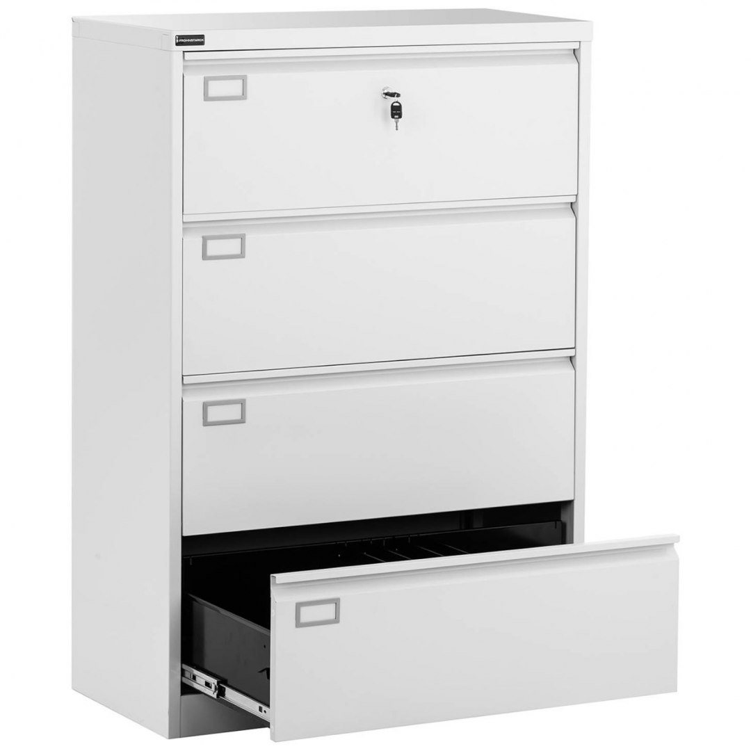 Szafa kartotekowa biurowa metalowa do kartotek dokumentów A4/F4 4 szuflady FROMM&amp;STARCK