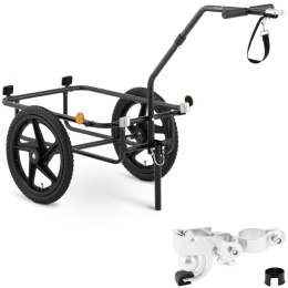Wózek przyczepka rowerowa transportowa z odblaskami do 35 kg UNIPRODO
