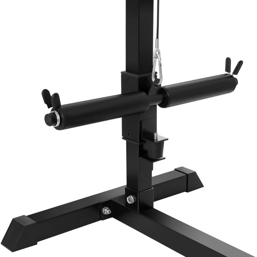 Wyciag górny do ćwiczeń mięśni pleców ramion domowa siłownia do 120 kg GYMREX Wyciag górny do ćwiczeń mięśni pleców ramion domowa siłownia do 120 kg GYMREX