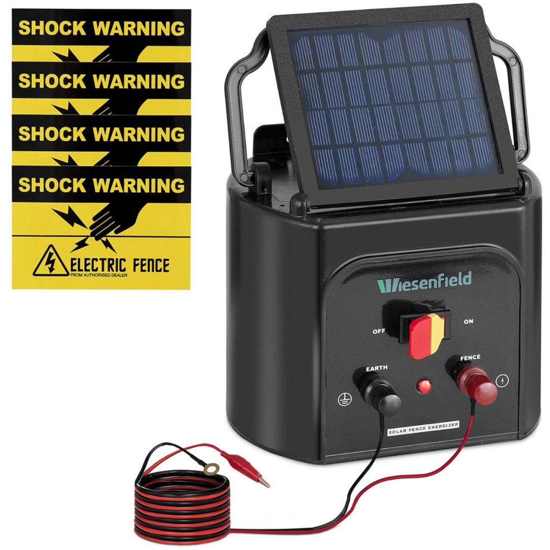 Elektryzator pastuch solarny do ogrodzeń elektrycznych do 10 km 0.5 J WIESENFIELD Elektryzator pastuch solarny do ogrodzeń elektrycznych do 10 km 0.5 J WIESENFIELD