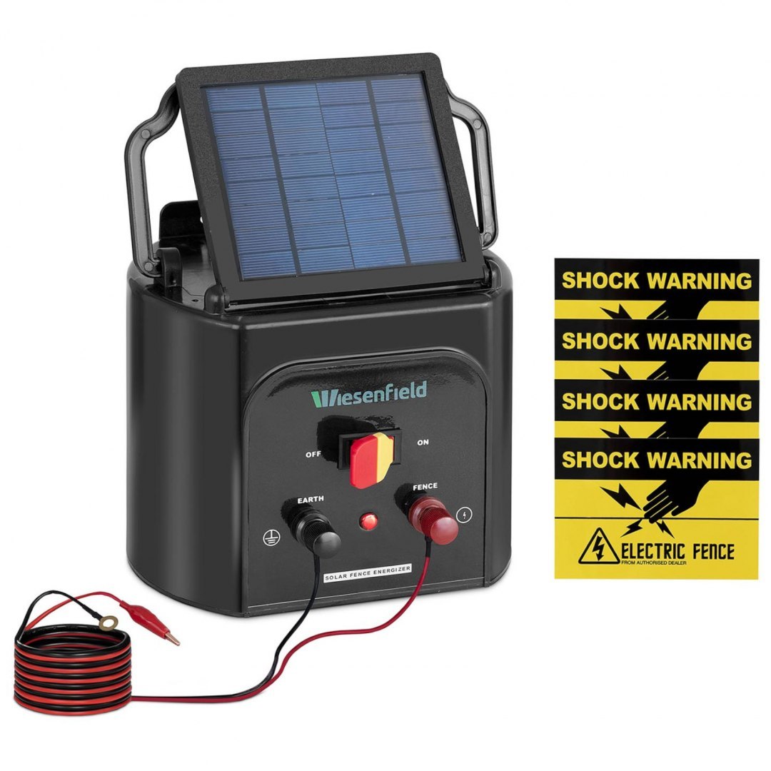 Elektryzator pastuch solarny do ogrodzeń elektrycznych do 15 km 0.8 J WIESENFIELD Elektryzator pastuch solarny do ogrodzeń elektrycznych do 15 km 0.8 J WIESENFIELD