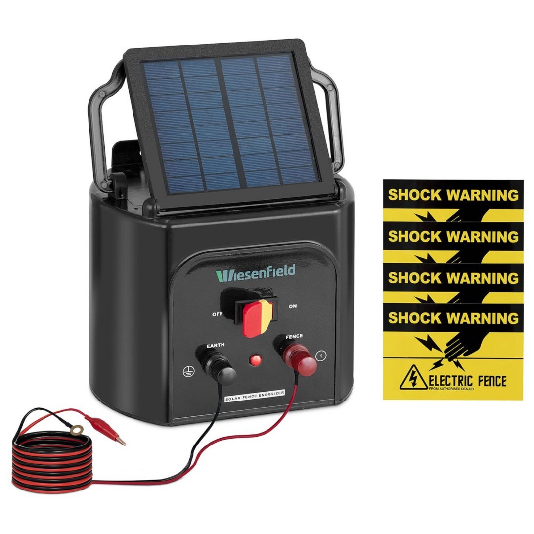 Elektryzator pastuch solarny do ogrodzeń elektrycznych do 20 km 1.2 J WIESENFIELD Elektryzator pastuch solarny do ogrodzeń elektrycznych do 20 km 1.2 J WIESENFIELD