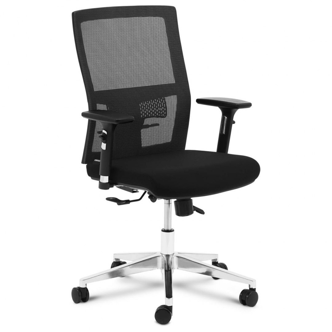 Fotel krzesło biurowe egonomiczne siatkowe regulowane maks. 100 kg FROMM&amp;STARCK
