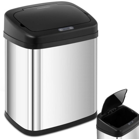 Kosz na śmieci automatyczny bezdotykowy prostokątny z czujnikiem ruchu 30 cm 20 l FROMM&STARCK Kosz na śmieci automatyczny bezdotykowy prostokątny z czujnikiem ruchu 30 cm 20 l FROMM&STARCK