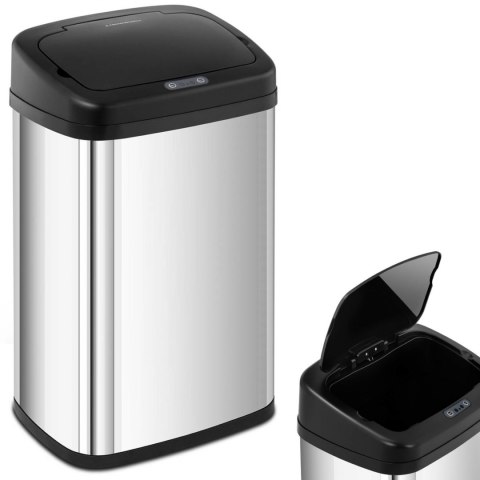 Kosz na śmieci automatyczny bezdotykowy prostokątny z czujnikiem ruchu 30 cm 30 l FROMM&STARCK Kosz na śmieci automatyczny bezdotykowy prostokątny z czujnikiem ruchu 30 cm 30 l FROMM&STARCK