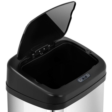 Kosz na śmieci automatyczny bezdotykowy prostokątny z czujnikiem ruchu 30 cm 30 l FROMM&STARCK Kosz na śmieci automatyczny bezdotykowy prostokątny z czujnikiem ruchu 30 cm 30 l FROMM&STARCK