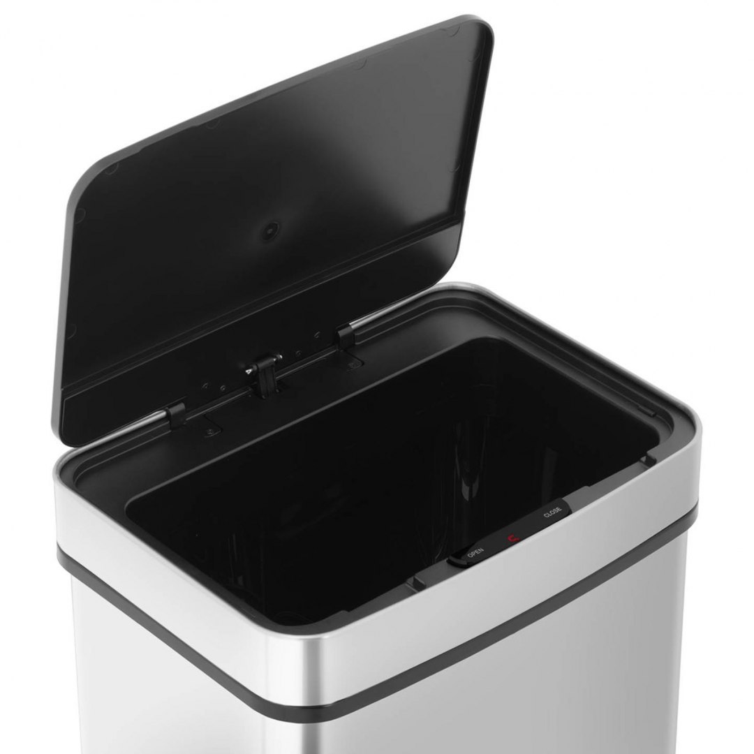 Kosz na śmieci automatyczny bezdotykowy z czujnikiem ruchu 30 cm - 3 kosze 62 l FROMM&STARCK Kosz na śmieci automatyczny bezdotykowy z czujnikiem ruchu 30 cm - 3 kosze 62 l FROMM&STARCK