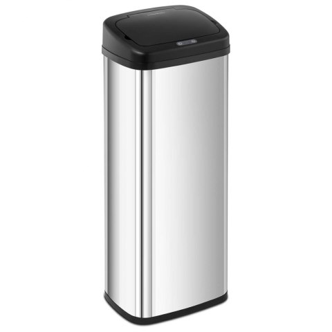 Kosz na śmieci automatyczny bezdotykowy z czujnikiem ruchu 30 cm 50 l SREBRNY FROMM&STARCK Kosz na śmieci automatyczny bezdotykowy z czujnikiem ruchu 30 cm 50 l SREBRNY FROMM&STARCK