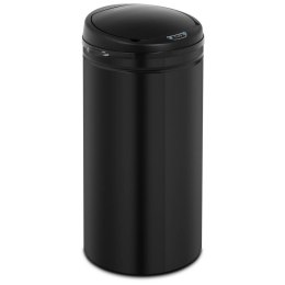 Kosz na śmieci automatyczny bezdotykowy z pojemnikiem i czujnikiem ruchu zasięg 30 cm 42 l CZARNY FROMM&STARCK