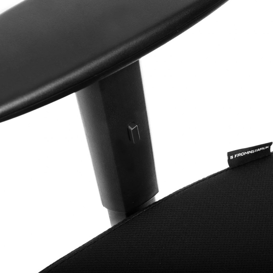 Krzesło fotel biurowy ergonomiczny z oparciem siatkowym i podparciem lędźwi maks. 150 kg FROMM&STARCK Krzesło fotel biurowy ergonomiczny z oparciem siatkowym i podparciem lędźwi maks. 150 kg FROMM&STARCK