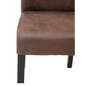 Krzesło tapicerowane do jadalni salonu 2 szt. ANTYCZNY BRĄZ FROMM&amp;STARCK