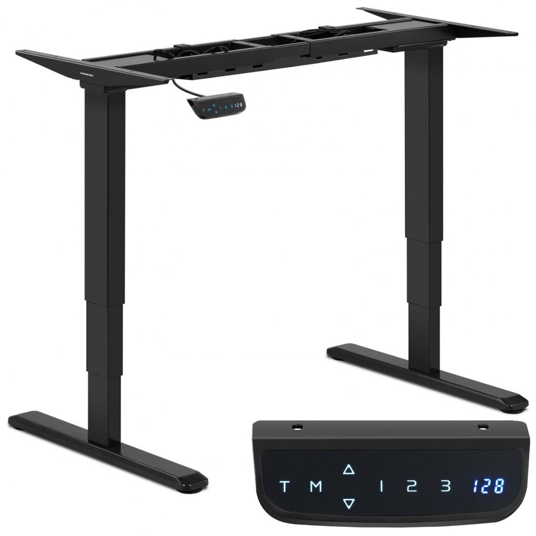Stelaż biurka regulowany elektrycznie wys. 62-128 cm maks. 125 kg FROMM&STARCK Stelaż biurka regulowany elektrycznie wys. 62-128 cm maks. 125 kg FROMM&STARCK